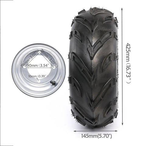 Beefy Heavy Duty Rear Live Axle Kit For DIY Go Karts ATVs Drift Trikes And Golf Carts With 44 Inch Axle 530 Sprocket Wheel Tire