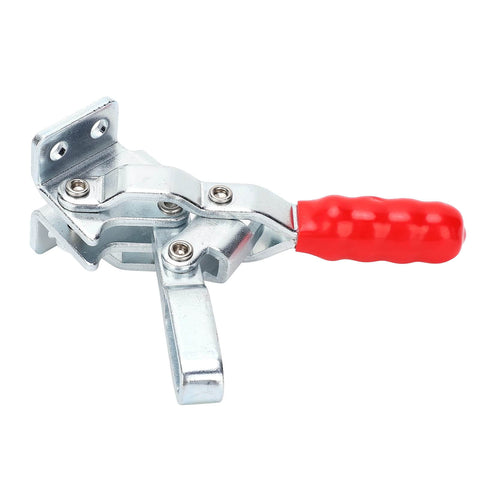 Heavy Duty Quick Release Toggle Clamp for Welding and Woodworking Jigs, Drill Press Fixtures, Pro Grade Plunger Stroke Clamp with Latch