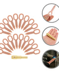 Dent Pulling Rings Panel Welder Tool Kit with iron shaping tabs for automotive sheet metal repair and auto body restoration