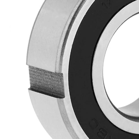 Heavy Duty Sprag Clutch One Way Bearing With Dual Keyway Built Tough Zero Slack Freewheel Backstop 25X52X15MM Precision Steel close-up view.