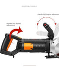 Heavy Lifter 4800W Electric Wall Chaser with 180 degree adjustable handle for easy maneuvering.