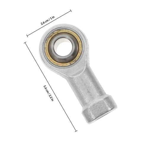 Rock Solid Four Pack M10x1.25 Internal Thread Fish Eye Radial Bearing Kit showing durable steel rod end bearing with smooth rotation.