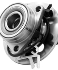 Beefed Up Front Wheel Bearing Hub Assembly 6 Lug 4WD With Abs Wire close-up detail showing the bearing and mounting features.