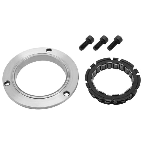 Heavy Duty Sprag Clutch Starter Hub And One Way Bearing Built Tough For RZR Ranger Ace And General Utv Engines, includes aluminum hub and components.