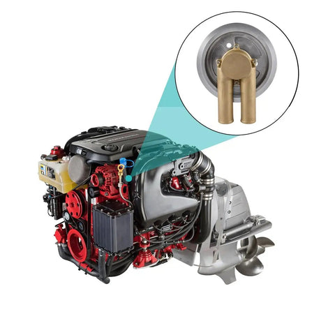 Premium Raw Sea Water Pump Replacement Featuring Rock Solid Nsk Bearing And Heavy Duty Impeller for Marine Engine Cooling