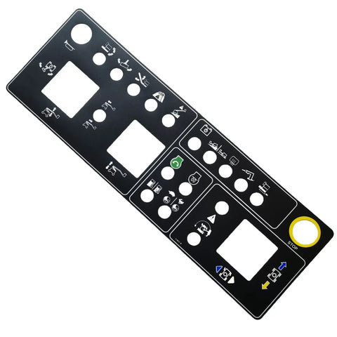 Pro Crew Approved Platform Control Panel Decal For Genie Boom Lift Z 45 Z 45 J I C Z 51 30 J Replacement Sticker, 681x231mm black decal.