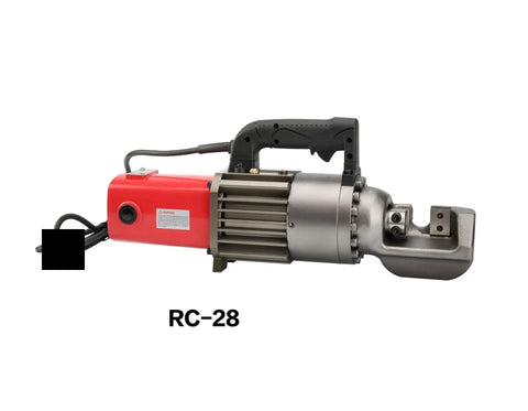 Heavy Duty Handheld Rebar Cutter Engineered For Demanding Construction Sites Slices Round Square And Threaded Steel Lightning Fast with a metal cutting head.