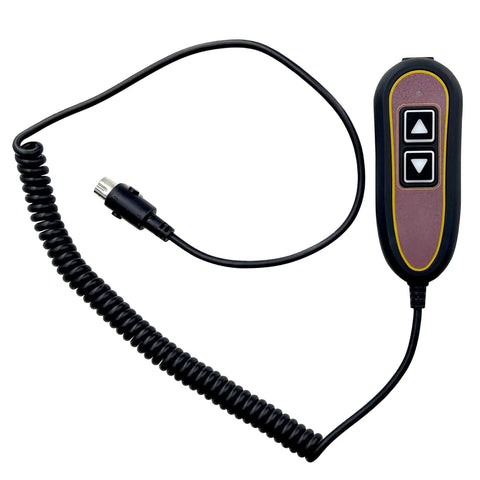 2 Button 5 Pin Lift Chair Remote Hand Control Replacement ZK1200-HC USB Backlight universal for power recliner with cable