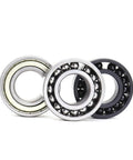 Top Shelf High Temperature Ball Bearing 6916 80x110x16 Millimeters Sealed Industrial Grade Kiln Part, visible from three angles.