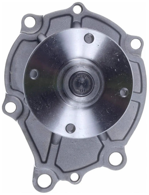 Direct Fit Engine Water Pump Oem Grade Coolant Replacement For Heavy Duty Summer Heat With Rock Solid Bearings, alloy casing view.
