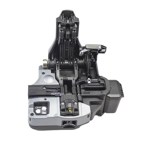 CT50 Optical Fiber Cleaver Dead On Cuts For Fiber Cable Splicing Multi Strand Compatible tool top view with precise cutting mechanism.