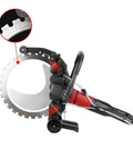 Heavy Duty High Frequency Circular Saw For Reinforced Concrete Walls And Cement Roads featuring precision ring cutting close-up view.
