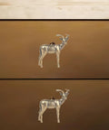 Kickass Solid Brass Cabinet Knobs With Super Sweet Retro Animal Drawer Pulls For Kitchen Cupboards Heavy Duty Furniture Hardware Featuring Smooth Adjustable Cuttable Step Screws on wooden drawers.