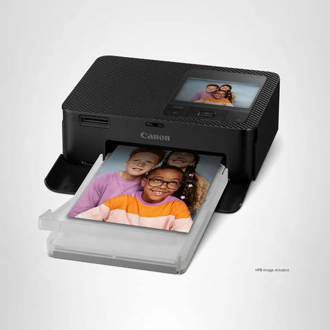 Selphy CP1500 Photo Printer Bundle Wireless Dye Sub Kit with 108 Sheets KP-108 Paper Three Ink Cartridges and Tudak Cleaning Cloth