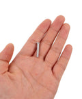 Hand holding a rivet nut from 80 Piece Car Dent Puller Kit With 4mm Aluminum Rivet Nuts For Auto Sheet Metal Repair