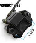 Beefed Up Left Hand Hydraulic Brake Caliper Assembly Replacement For 50cc To 150cc Chinese ATVs Go Karts, dimension 2.48in