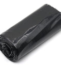 Heavy Duty Black Plastic Sheeting 4 Mil Weed Barrier for Gardens and Landscaping, roll of durable polyethylene fabric, 3 ft by 50 ft