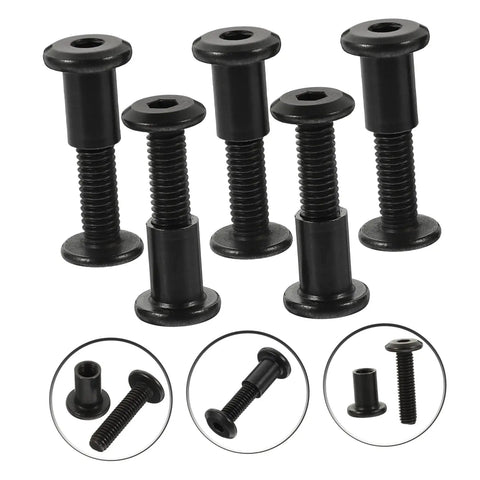 Tough As Nails M6x25 Stainless Steel Binding Post Screws For Leather Bags And Saddle Work premium socket cap fasteners set.