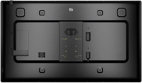 Back view of Ultra Sharp 65 Inch 4K Interactive Touchscreen Panel for seamless digital signage setup.