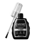Heavy Duty Silver Rim Repair Paint For Wheels And Auto Hubs Fast Drying Scratch Coat in a sleek 20ml bottle with brush applicator.