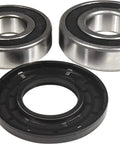 Solid Fix Bearing And Seal Repair Kit Compatible With Frigidaire Front Load Washing Machine Washer Tub, metal bearings and rubber seal.