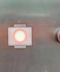 Rugged Protective Switch Guard Button Cover For Electronics Ultra Smooth Push UV Resistant Plastic Shield Dustproof Panel Cap Built Tough For Control Boxes And Harsh Environments installed on a lit panel button