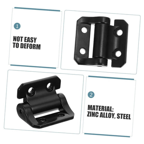 Ultra Smooth Soft Close Cabinet Door Hinge Uonlytech With Damping Zinc Alloy Metal Hinge 3 Nm Torque shown in black zinc alloy steel