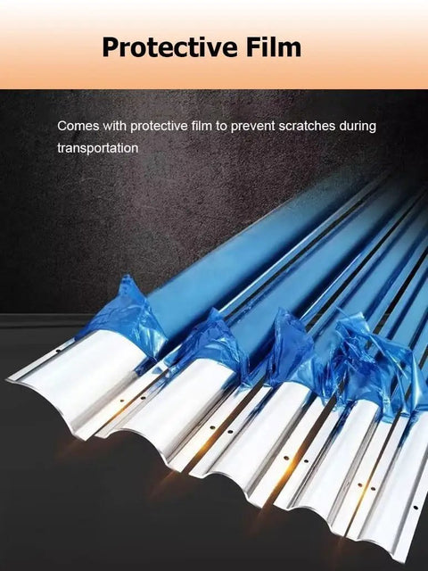 Extra Large 3.3ft Stainless Steel Cable Duct For Wall And Floor Heavy Duty Cable Management Cover And Waterproof Wire Trunking Ideal For Home Office School Factory Keeps Wires Hidden And Floors Safe 20 Pieces No10 with protective film