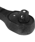 Close-up of Heavy Duty Reversible Ratchet Socket Wrench 3/4 In And 1 In Sizes Built Tough From Premium Alloy Steel