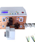 Automatic Wire Stripper And Intelligent Wire Twister Cable Cutting Tool For Copper Wiring with control panel and wiring feed.