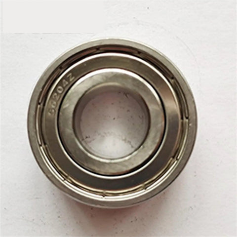 Professional Grade Solid Performer 440 Stainless Steel Deep Groove Ball Bearing S6015ZZ 75X115X20MM top view with inner race.