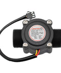 Water Flow Control System With LCD Display, Plug N Play Hall Sensor Flow Meter, Real Time Flow Rate And Totalized Volume.