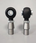 Built Tough Heavy Duty Chromoly Heim Joint Kit 3/4-16 Pair Of Right And Left Thread Rod End Bearings visible from the front and side.