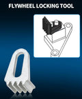 Flywheel locking tool from Camshaft Actuator Locking Timing Tool Kit For GM Ecotec 2.0 2.4 Engines Includes Cam Phaser Retainer