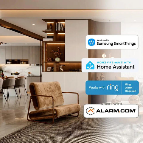 Slick Z Wave Smart Dimmer Switch In Classic White Design Bringing Big Time Convenience To Your Routine With Easy Peasy Hub Pairing.