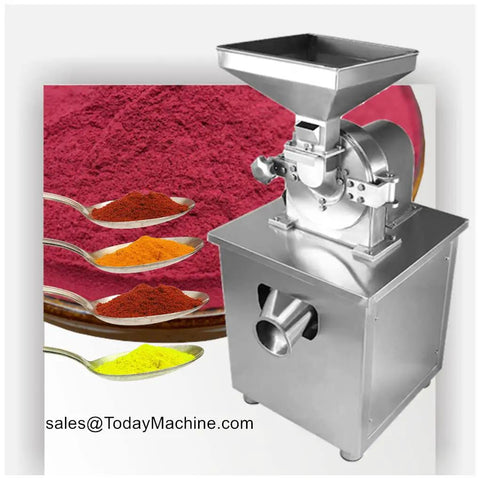 Heavy Duty Wet And Dry Grain Grinder Machine For Corn, Wheat, And Spices Milling, Industrial Grade Pulverizer