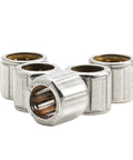 Heavy Duty One Way Clutch Needle Roller Bearings 12 By 18 By 16 Millimeter 5 Pack with smooth metallic finish and needle frame.