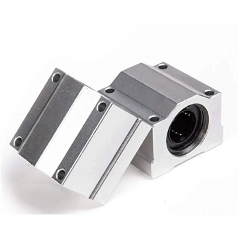 Five Pcs Linear Motion Bearing Slides SCS8UU Set For CNC Parts, 3D Printer Parts, And Precision Machine Tools, smooth SCS8UU bearing block