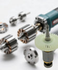 Get That Angle Grinder Pumped Up With This Compact Brushless Motor Featuring Tough Metal Construction For Superior Efficiency And Beast Mode Performance Style A Replacement Part with focus on motor parts and assembly.