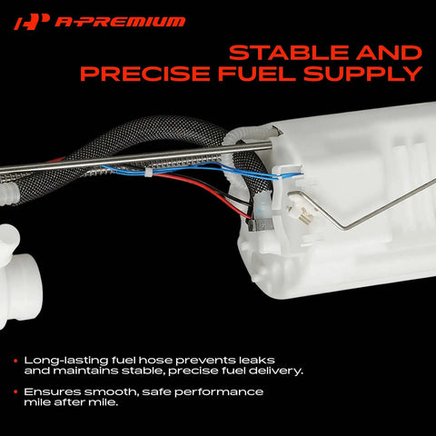 Electric Fuel Pump Module Assembly Compatible With Ram 1500 And Ram 1500 Classic 2018 To 2019 V6 3 Point 6 Flex Fuel close-up showing fuel hose and connections.
