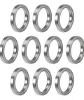 10 Pack 6704ZZ Deep Groove Ball Bearings 20mm X 27mm X 4mm Chrome Steel double shielded for steady rotation in machinery.