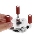 Pro Grade Hella Rugged Stainless Steel Smoke Transducer Removal Tool With Heavy Duty Grippers for easy handling and sensor swaps.