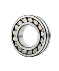 Heavy Duty Self Aligning Spherical Roller Bearing Series 222xx Pro Grade Industrial Replacement For High Speed Motors view from side, showcasing metallic surface and ball design.