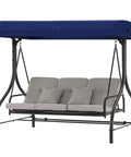Canopy Replacement Top for GT Porch Swing Model GCS00229C Blue Super Easy Install Swing Chair Canopy Outdoor Shade and Weather Protection