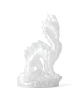 Pro Grade Clear PETG 3D Printer Filament 1.75Mm 1Kg, detailed dragon figurine printed with clear PETG material.
