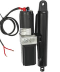 Beefed Up 12 Volt Electric Linear Actuator 4409 Lbs 8 Inch Stroke heavy duty hydraulic cylinder with motor and wires.