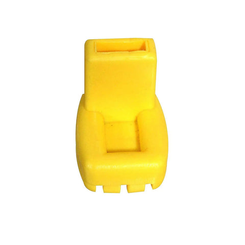 Heavy Duty Universal Throttle Cable Kit For Jcb Backhoe Loader Replacement Accelerator Control Line With Durable Steel Lever Assembly Built Different For Tough Jobsite Grind And Top Shelf Reliability, yellow plastic connector.