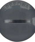 Top Shelf Quarter Turn Fasteners Featuring Massive Head Design And Half Inch Grip Span Perfect For Hella Secure Panel Locking Red Plastic Equipment Hardware Bag Of Ten Pieces gray circular fastener with a slot opening.