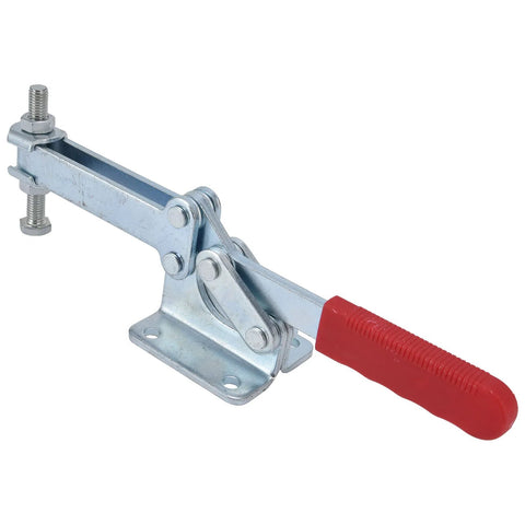 630Kg Holding Force Quick Release Toggle Clamp For Jigs And Fixtures, Horizontal Clamp With Iron And Plastic Construction, side view