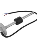 Built Tough Marine Fuel And Water Level Sensor With 200Mm Probe and US Plug, stainless steel with wiring for installation.